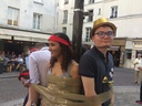 Descotchage du poteau